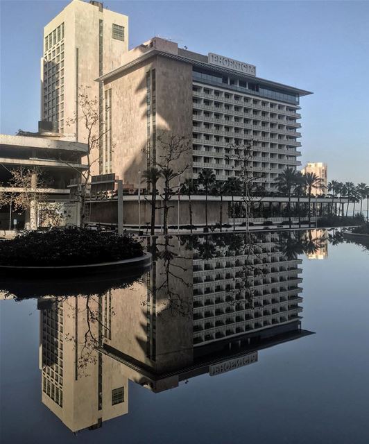 Beauty reflection 🏢 (Phoenicia Hotel Beirut)