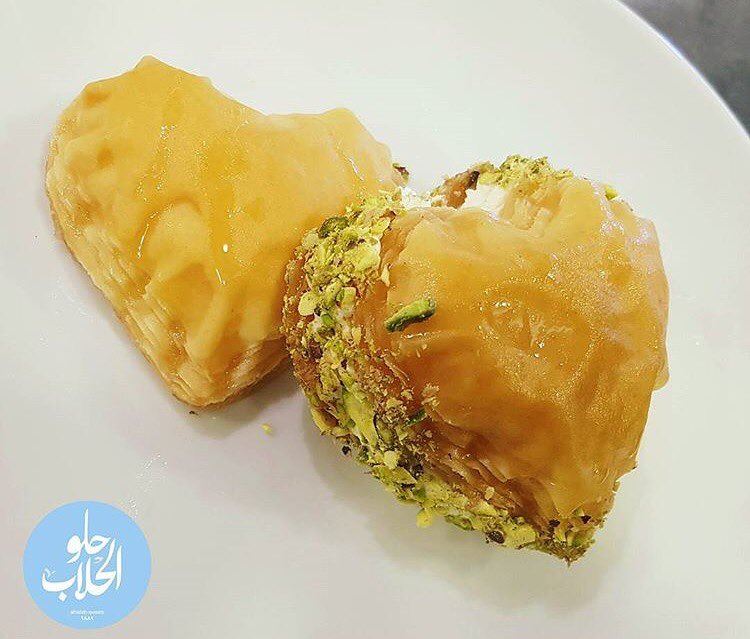 Because valentine is almost here 💎😂Credits: @alhallabsweets ... (Abed Ghazi Hallab Sweets)