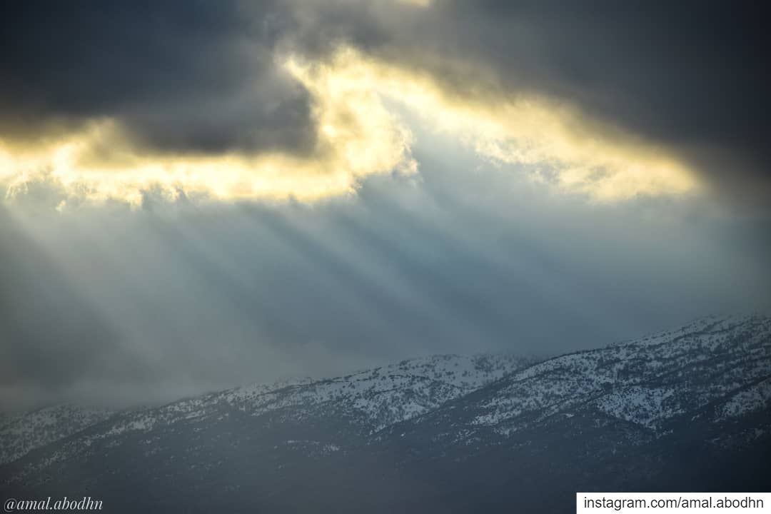 before the storm.. 👌 bekaa .... lebanon  photography ... (Beqaa Valley)