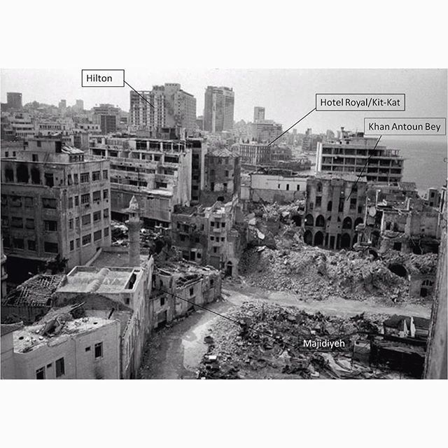 Beirut 1993 After The Civil War,