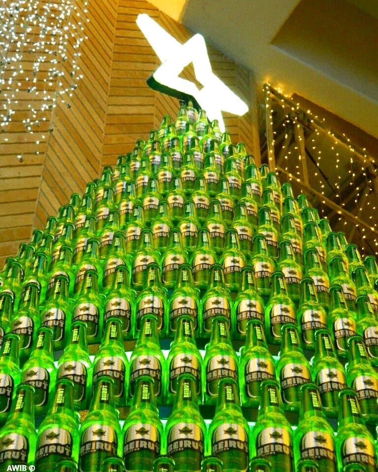 Beirut Beer Christmas tree beer  christmas  tree  streetphotography ... (Beirut Souks)