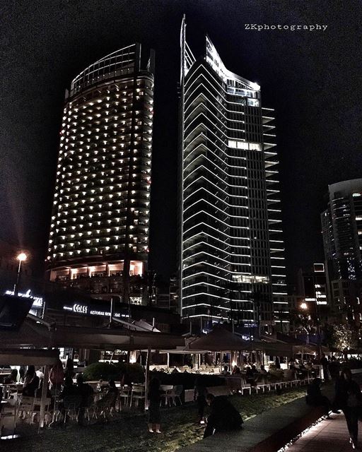 Beirut by night ✨ • insta_lebanon  ig_lebanon  lebanon_pictures ... (Zaitunay Bay)