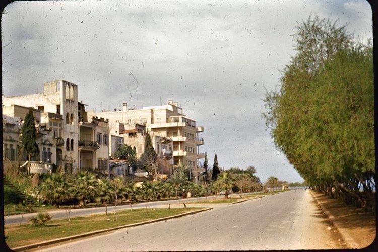  Beirut Corniche Al-Manara 1952 . ...