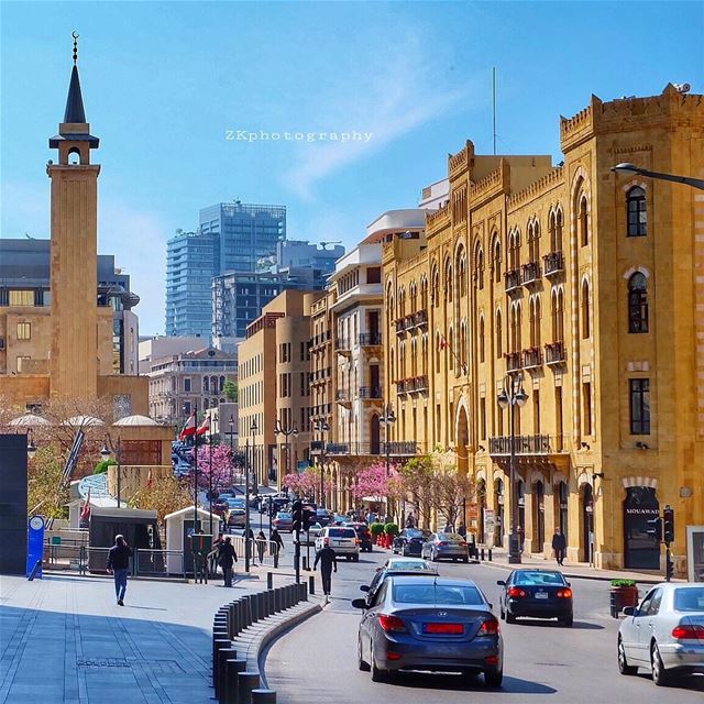 Beirut 🌸 • insta_lebanon  ig_lebanon  lebanon_pictures  loves_lebanon ... (Downtown Beirut)