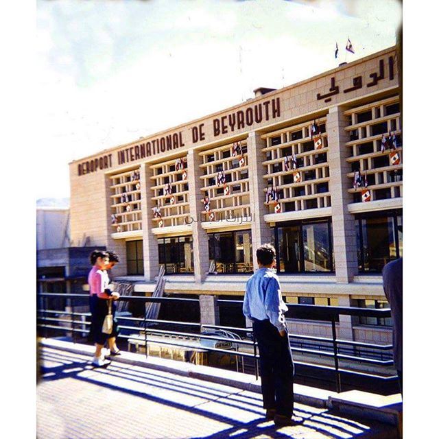 Beirut International Airport 1956 .