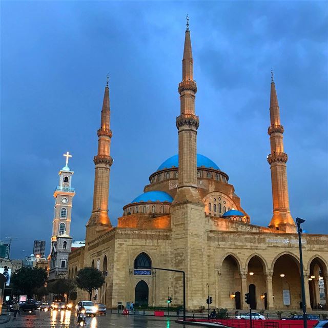 Beirut  lebanon  mosque  church  picoftheday  photooftheday  instagood ... (Beirut, Lebanon)