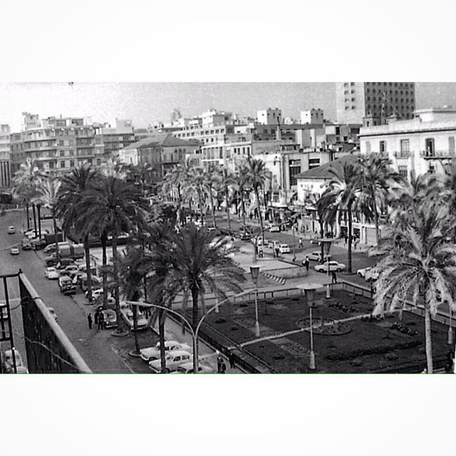 Beirut Martyrs Square in 1965,