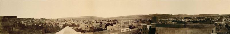 Beirut Panorama  1859 