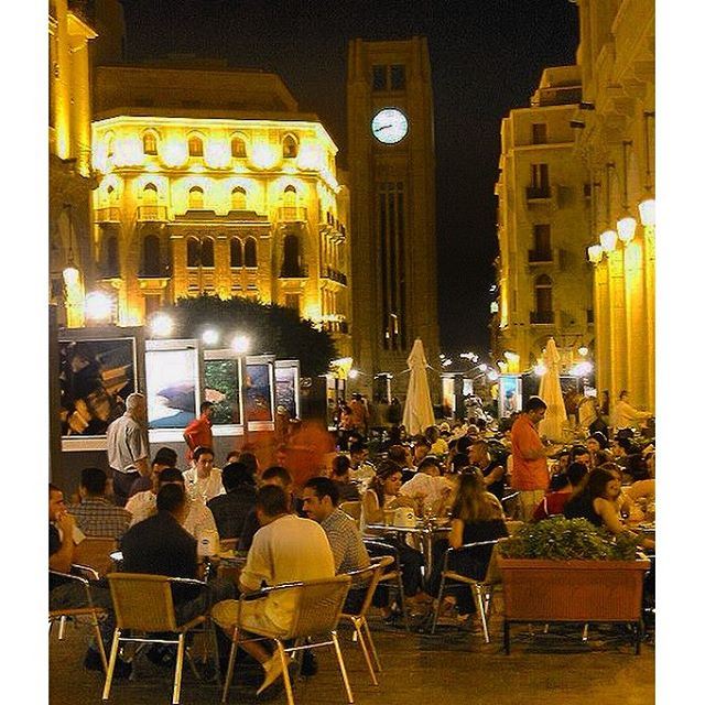 Beirut Parliament Square 2004 .