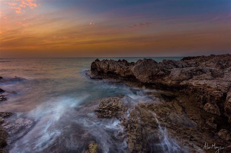 beirut  sunset  sea  lebanon  lebaneseview_  livelovelebanon ...