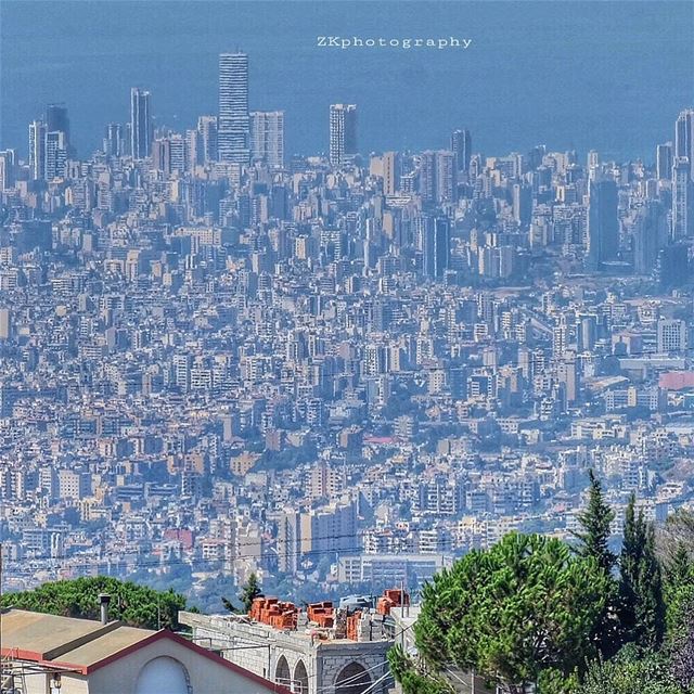 Beirut.. View from Shemlan 🇱🇧 - Summer 2017 * insta_lebanon ... (Beirut, Lebanon)