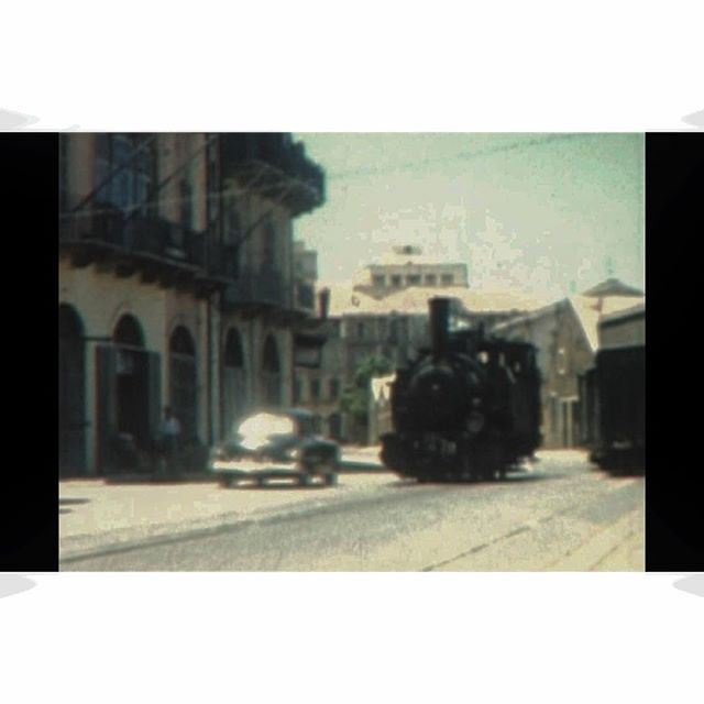 Beirut , View from the terrace of the restaurant "lucullus" (the new , not the old) Near Khan Antoun Bey In 1970 . 