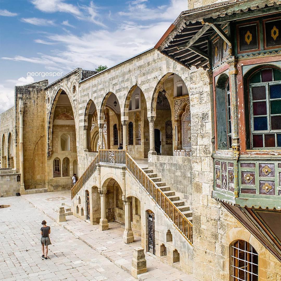 Beit El-Dine Palace, El Shouf Lebanon 🇱🇧.... proudlylebanese ... (Beiteddine Palace)