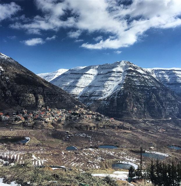 Blessed are the curious for they shall have adventures 🗻 escape  nature ... (Akoura, Mont-Liban, Lebanon)