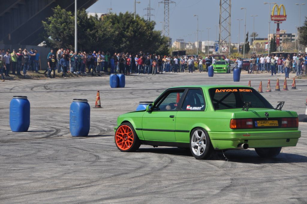 BMW Drift Show in Tripoli