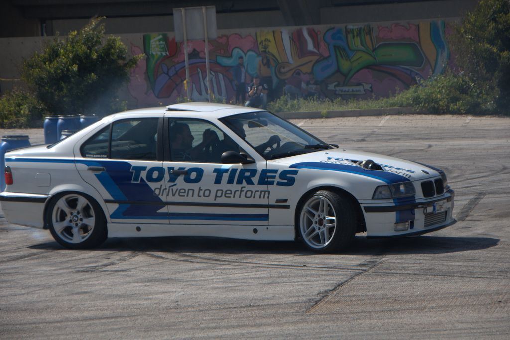 BMW Drift Show in Tripoli