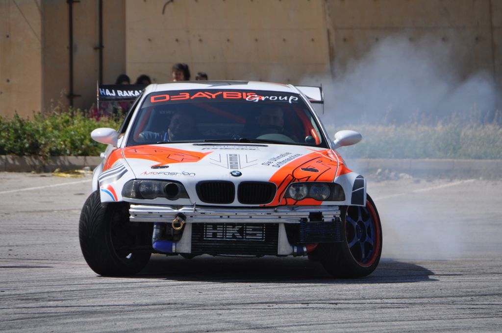 BMW Drift Show in Tripoli