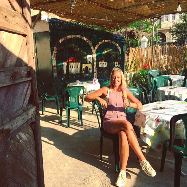 Bouzet El Zehlawi ....🔙 to this great day and yummy ice cream 🍦... what's (Douma, Liban-Nord, Lebanon)