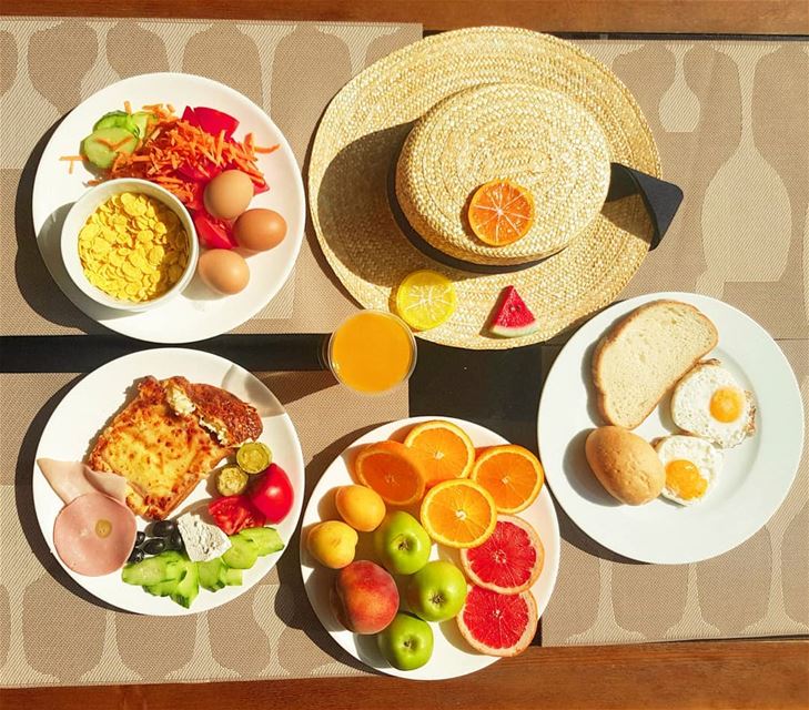 Breakfast is served 🍊🍳🧀🍹Have a nice weekend!  breakfast food instafood...