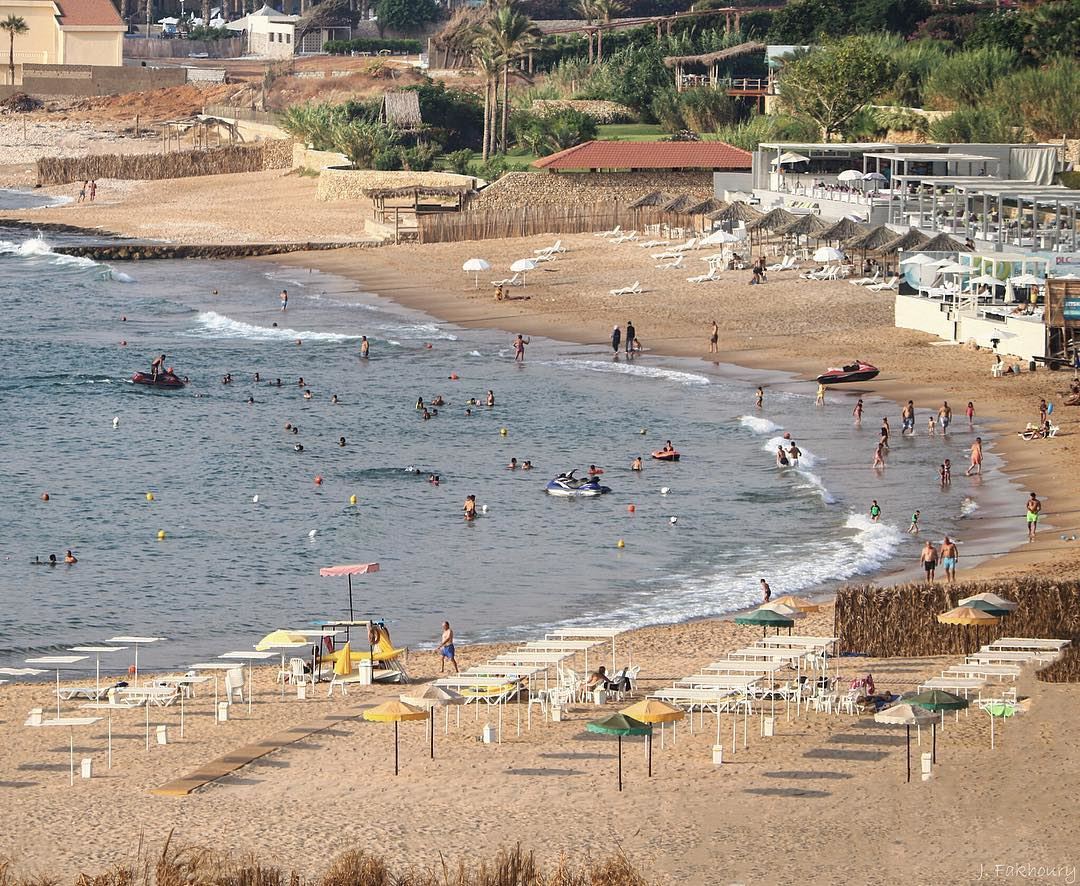 Busy summer weekends 🏖 (Damour, Lebanon)