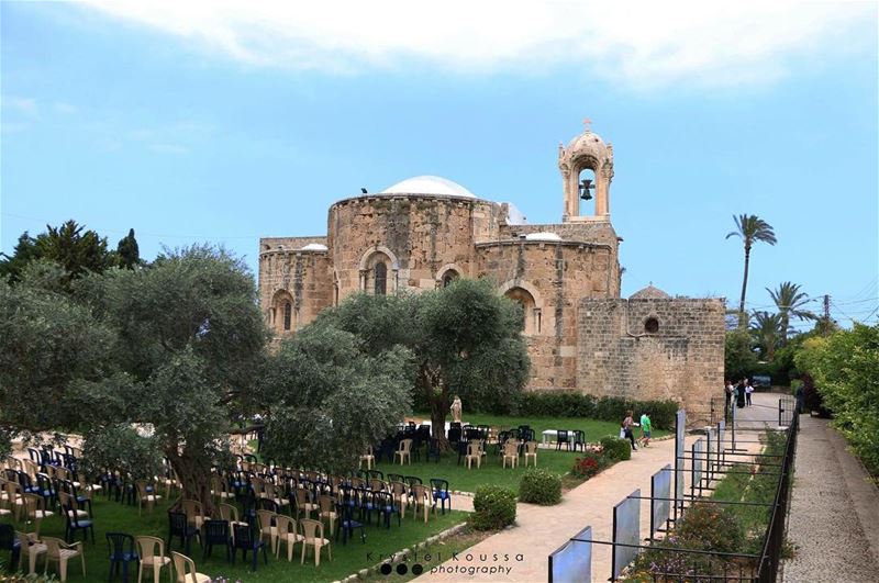  Byblos's St. John is one of the oldest churches of  Lebanon 🇱🇧💒 (Byblos, Lebanon)
