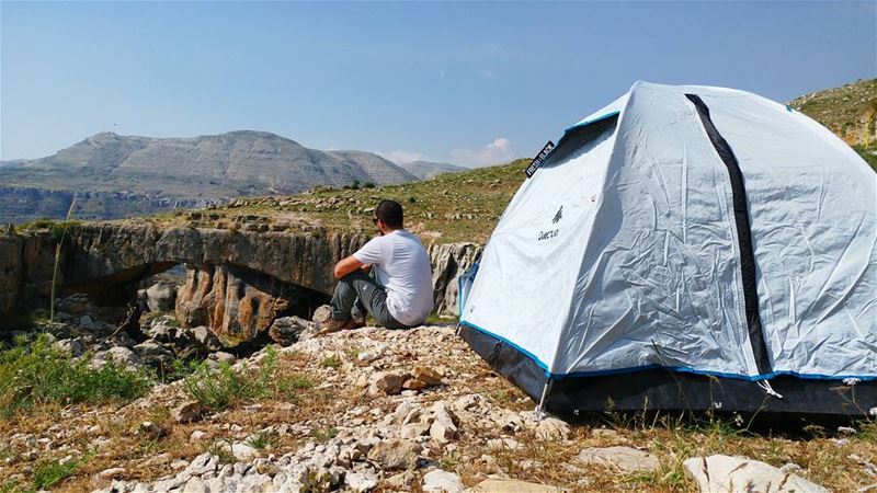 Camp more, worry less 👌 nature therapy ⛺ ... (My Adventures Lebanon)