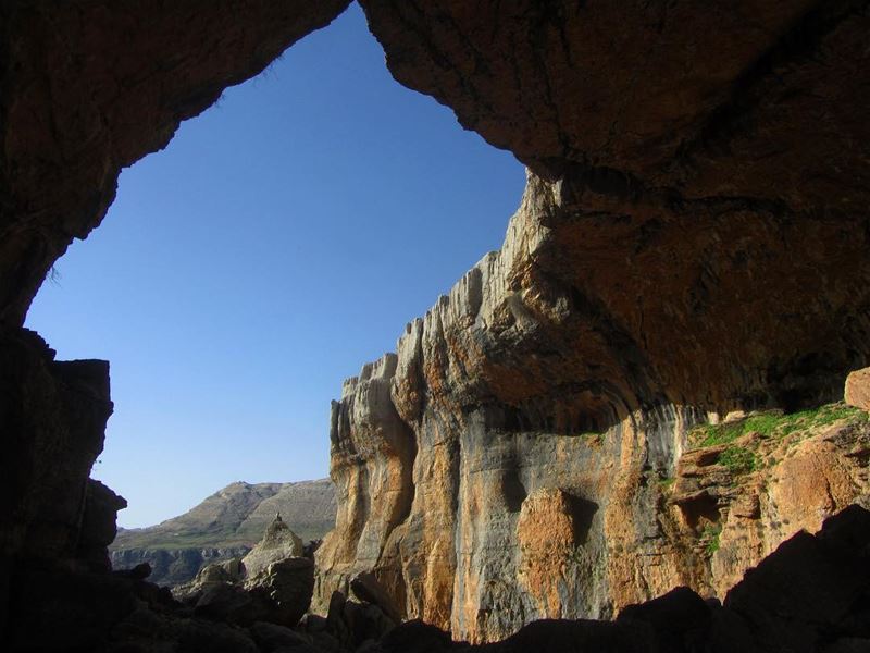 Can you spot the man?  lebanon  nature  landscape  outdoors  trekking ...