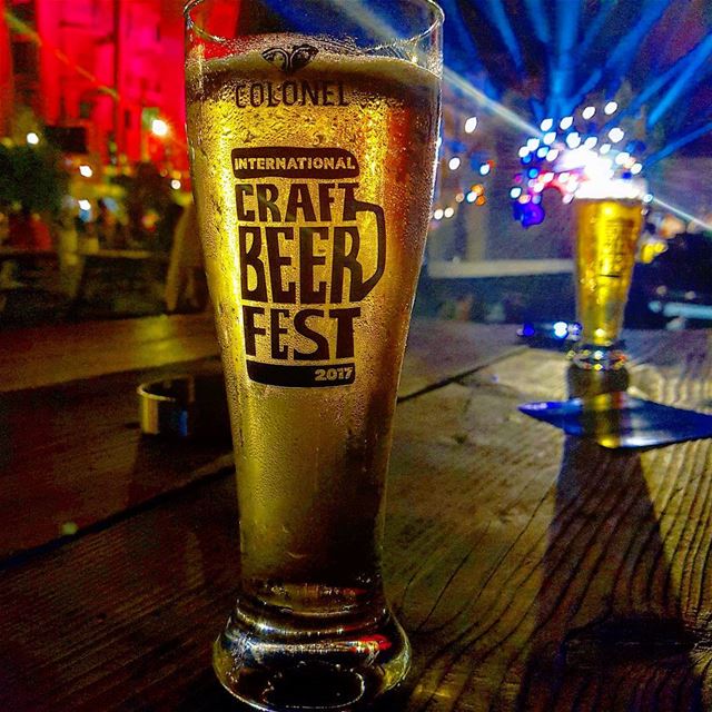 Cheers from Colonel's International Craft Beer Festival 🍻 (Colonel Beer Batroun)