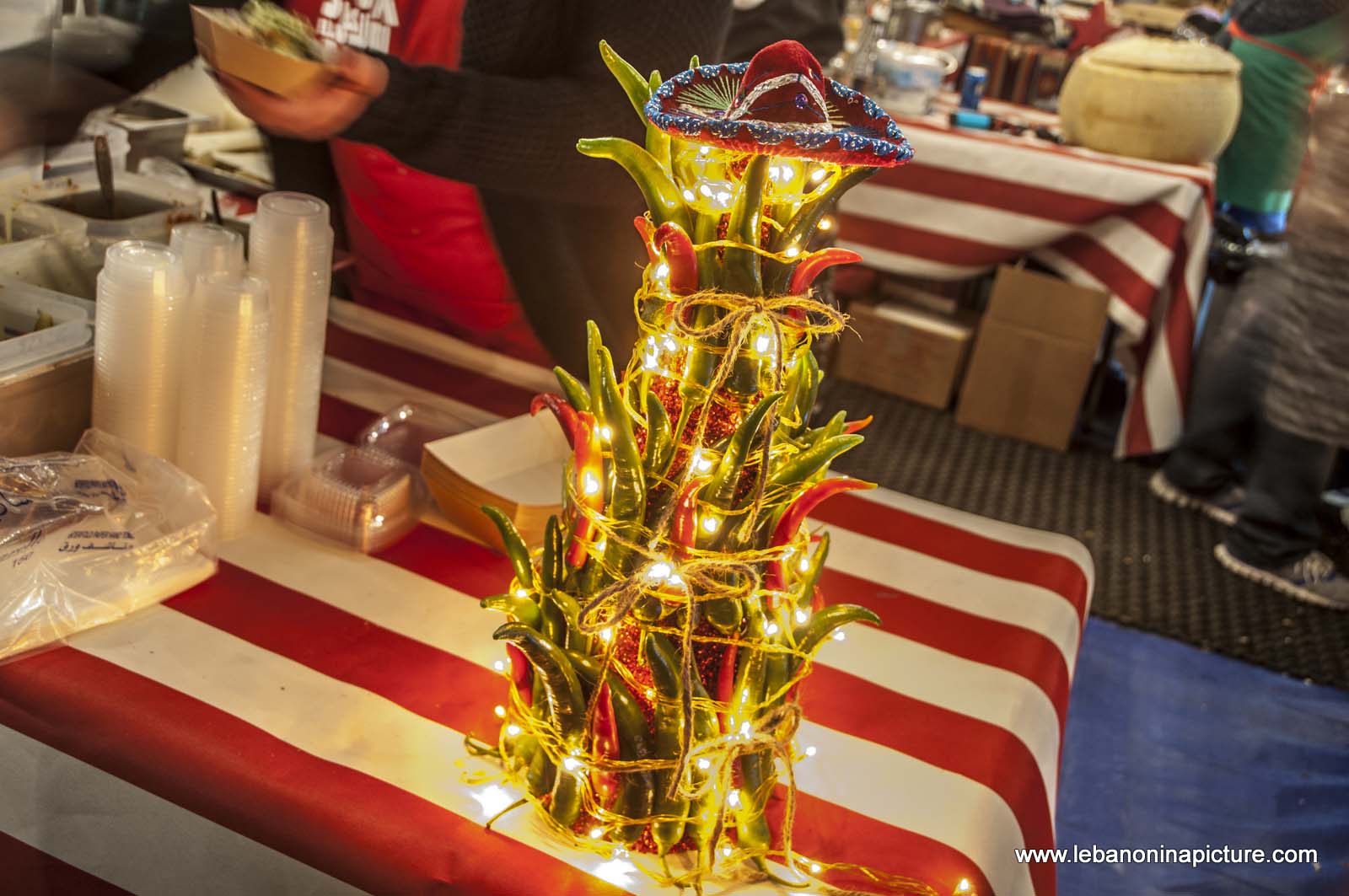 Chili Christmas Tree - Souk El Akel (Antelias, Lebanon)