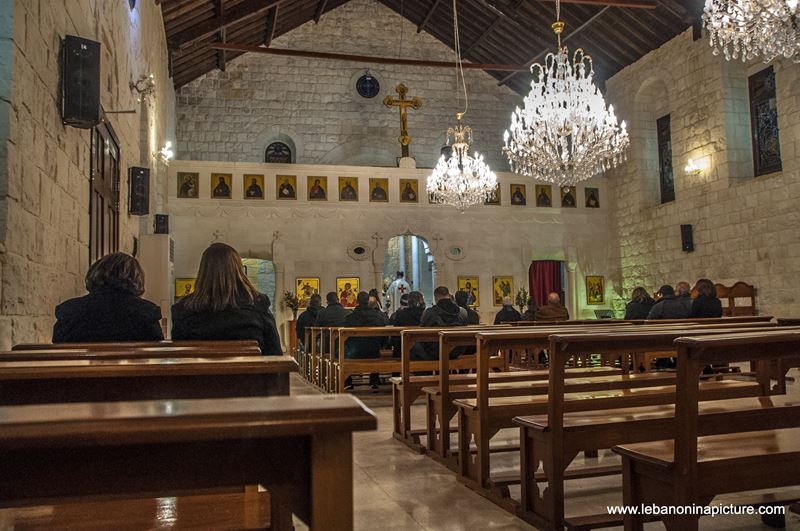 Christmas Mass at Night - Yaroun 2016