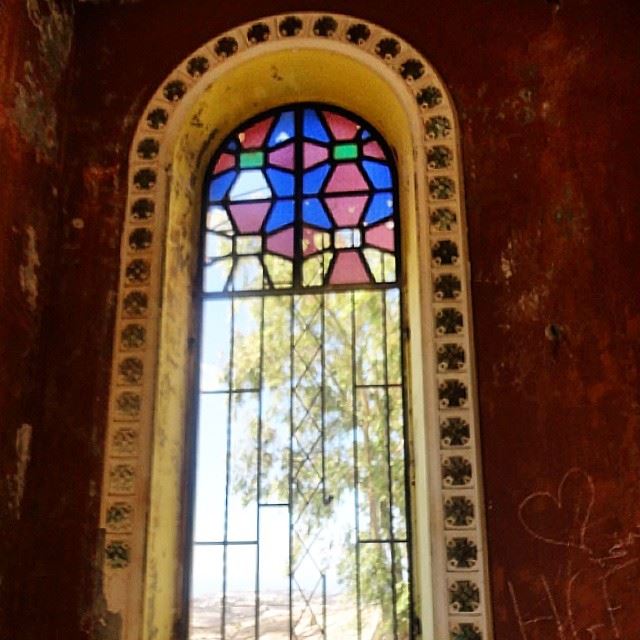 churchwindowabandoned old negligent