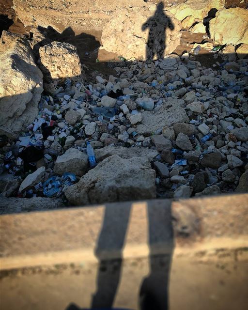 City trash breaks the scene -  ichalhoub in  Tripoli north  Lebanon / ...