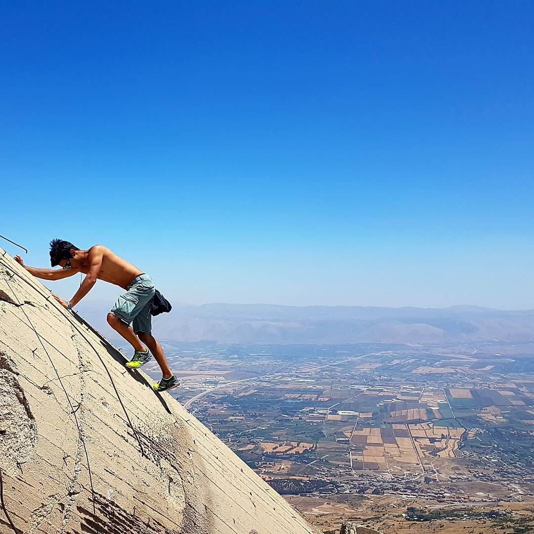 Climb it so you can see the world, not so the world can see you🕷🌏 ... (Jabal Fâloûgha)