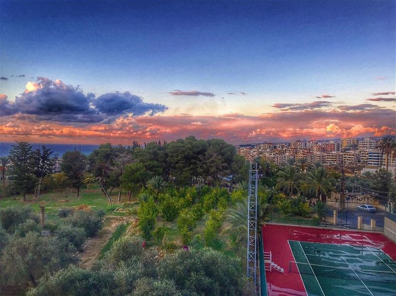 .. color clouds sky lebanon livelovelebanon  nature earth travel... (Lebanon)