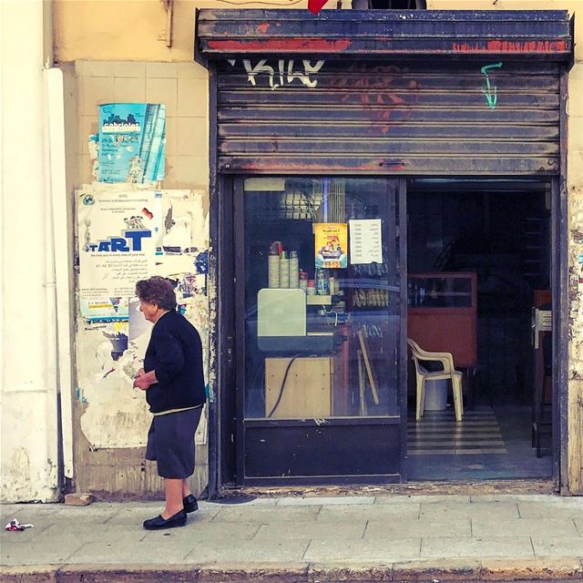 Counting the Sunday blessings 👵🏻🚶🏻‍♀️ livelovebeirut  lbl ... (Gemmayze)