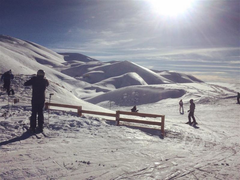 Creamy mountains 🍦 livelovelebanon  lebanon  livelovefaraya  faraya ... (Faraya Mzaar)