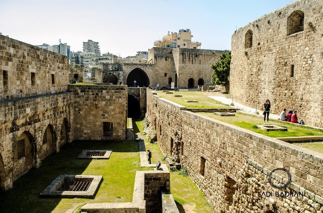 Crusaders fortress  lebanon  beirut  vscocam  beautifuldestinations ... (Tripoli, Lebanon)