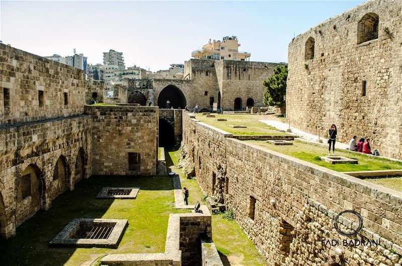Crusaders fortress  lebanon  beirut  vscocam  beautifuldestinations ... (Tripoli, Lebanon)