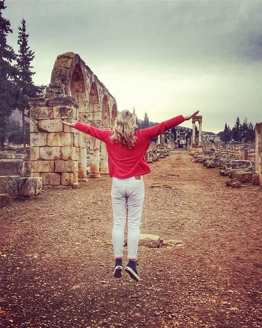 Did someone mention it’s a 3 day weekend 💃💚💃💚💃....anyone else doing... (`Anjar, Béqaa, Lebanon)