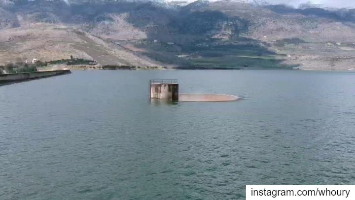  dji djispark spark lebanon takenbywissamalhoury video edited mixed lake... (Qaroun Lake)