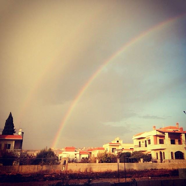 Double rainbow. RipYousra