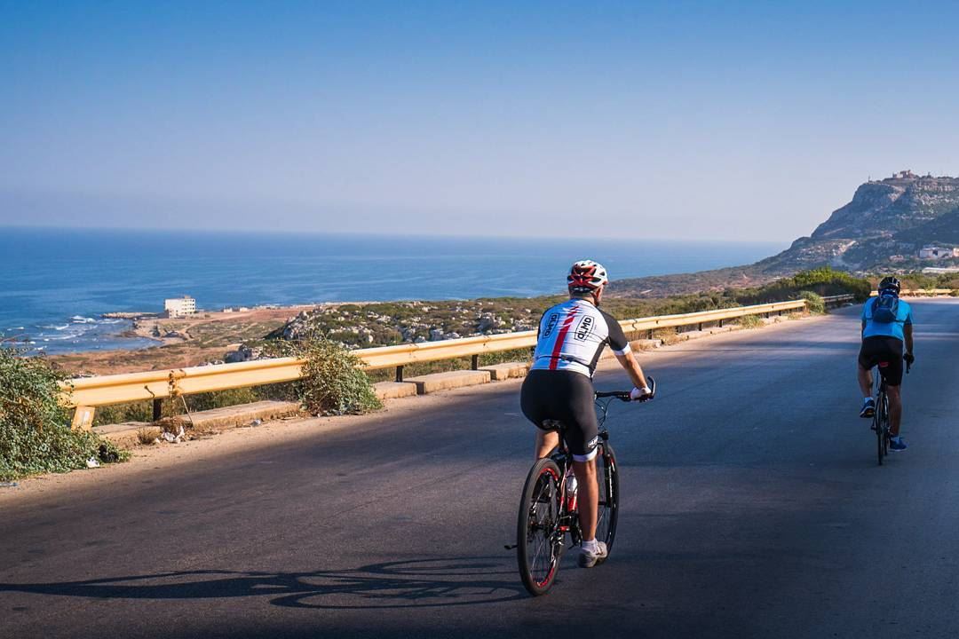 Early morning bike ride, Amchit to Chekka  lebanon  vsco ... (Amchit)