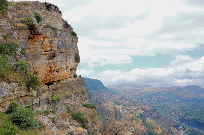 Easier to Get There Than it Looks. From at least the 10th Century and... (Niha Fortress - قلعة نيحا)