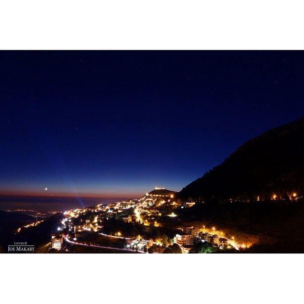  ehden  liveloveehden  sky  light  night  moon  beautifullebanon ...