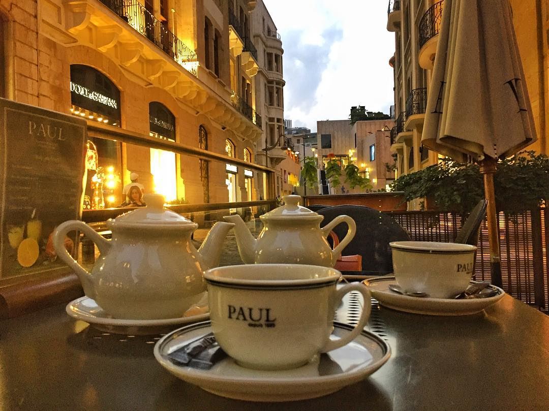 Enjoy simple things with total intensity. Just a cup of tea can be a deep... (Downtown Beirut)