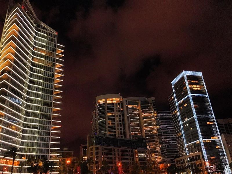 Enjoy your evening IGers 🌃• beiruting  beirut  lebanon  beirutcity ... (Zaitunay Bay)