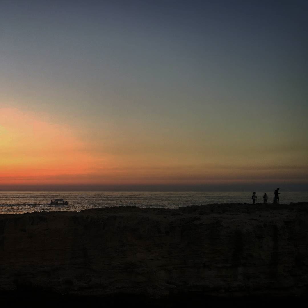 Eternal sunset -  ichalhoub in  Batroun north  Lebanon at  sunset / ...