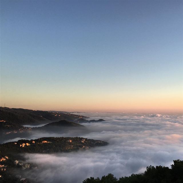 Every cloud has a silver lining ☁️ (El Kfour, Mont-Liban, Lebanon)