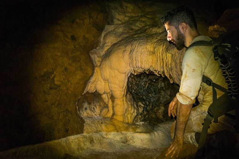 Exploring cave formations, and getting dirty  lebanon ... (Barti, Liban-Sud, Lebanon)