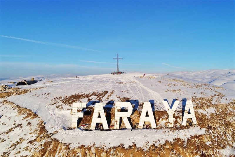 F A R A Y AFind the Hammocks @hikemen 👀 AboveLebanon  Lebanon ... (Faraya, Mont-Liban, Lebanon)